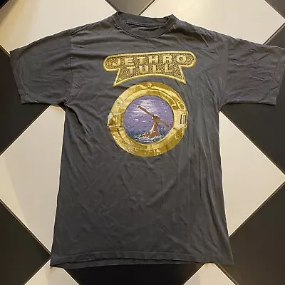 Buy Vintage Jethro Tull Rock Island 1989 World Tour Tshirt Band Medium Single Stitch • 24.99£