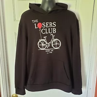 Buy 2 Youth XL Hoodies: IT Losers Club Theme Pullover & Grey/White Full Zip Up • 11.77£