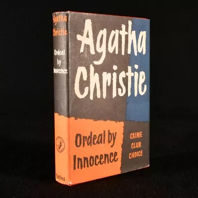 Buy 1958 Ordeal By Innocence First Edition Agatha Christie Dust Wrapper Unclipped • 312£