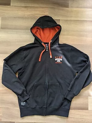 Buy Ecko Unltd Full Zip Hoodie Sweatshirt Men's XL *Black/Orange • 7.99£