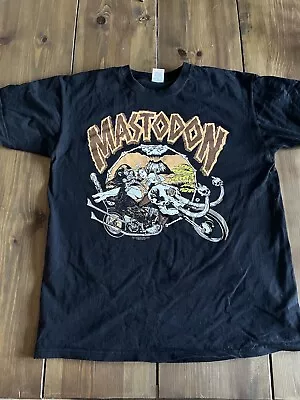 Buy Mastodon Band T Shirt. Black. Large. Immaculate. Metal. Mosh. Vintage.  • 10£
