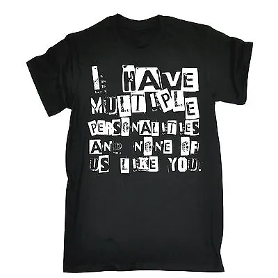 Buy Multiple Personalities None Like You T-SHIRT Rude Emo Top Funny Gift Birthday • 12.95£