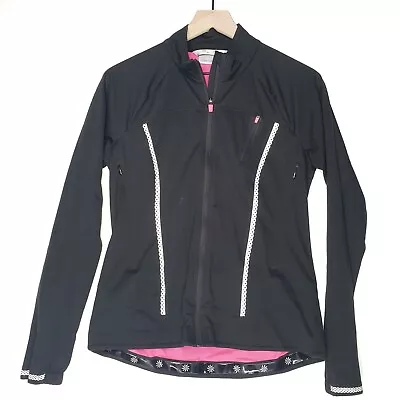 Buy Athleta Queen Of The Mountain Running Jacket S Black Reflective Zip Lightweight • 47.31£