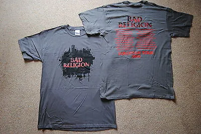 Buy Bad Religion Hollywood European Tour 2008 T Shirt New Official New Maps Of Hell • 12.99£