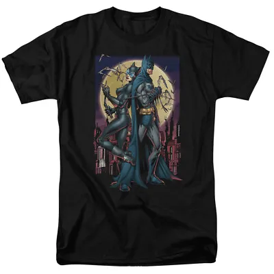 Buy Batman Paint The Town Red Catwoman DC Comics Licensed Adult T-Shirt • 21.20£