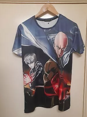 Buy One Punch Man Anime 3D Printed Unisex Casual T-Shirt Mens XXL Super Cool • 30£