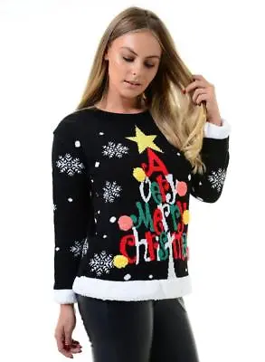 Buy Unisex Mens Womens Ladies XMAS Novelty Christmas Light Up Vintage Jumper Sweater • 15.25£