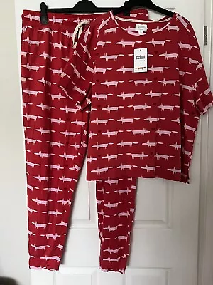 Buy Women’s Next Scion Mr Fox Pyjamas, Short Sleeve, Size XL 20-22 New. • 24.50£