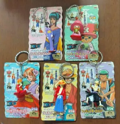 Buy One Piece Japanese Clothing Costume Figure Key Chain Complete Set • 48.35£