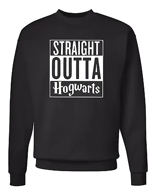 Buy Straight Outta Hogwarts Xmas Birthday Sweatshirt/jumper • 15.94£