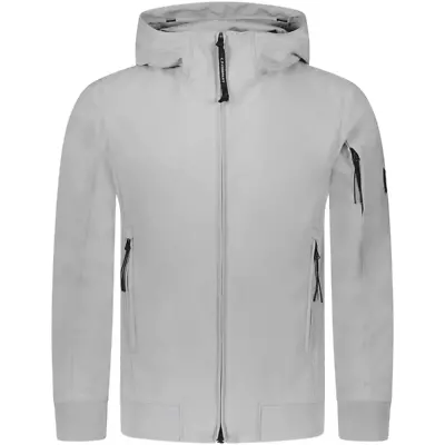 Buy C.P. Company Shell-R Nylon Lightweight Hooded Grey Jacket • 429.99£
