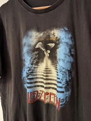 Buy Vintage Led Zeppelin Angel Tshirt Stairway To Heaven Single Stitch Large Retro • 29.99£