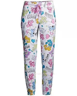 Buy Care Bears Pajamas Pants Womens Size S-XL Joggers 80's Retro Toy Friends NWT NEW • 24.11£