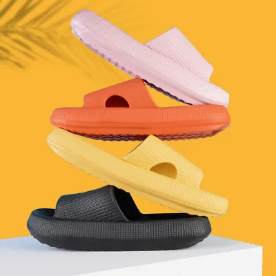 Buy PILLOW SLIDES Sandals Ultra Soft Shoes Cloud Anti-Slip Slippers In-outdoor Shoes • 6.26£