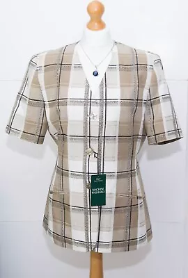 Buy BNWT St Michael Vintage Short Sleeve Top Size 12 UK ( 14) • 16£