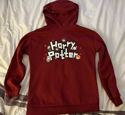 Buy Comfy Harry Potter Hoodie Girls 12-13 Years Red • 2.95£