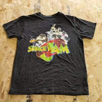 Buy Looney Tunes Graphic T Shirt Black Adult Medium M Mens Space Jam Summer • 11.99£
