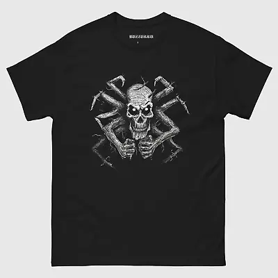 Buy Heavy Music Artwork - Skull Spider - T-Shirt • 28£