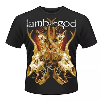Buy Lamb Of God Tangled Bones Tshirt-black-large Rock Metal Thrash Death Punk • 11.40£