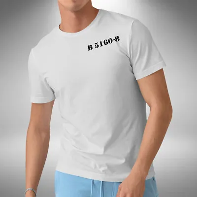 Buy Prison Number B 5160-8 Men's T-Shirt Funny Hannibal Lector Inspired • 9.99£