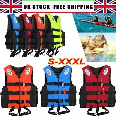 Buy Life Jackets Watersport Ski Buoyancy Aid Kayak Sailing Boating Jacket Adult Kid • 19.98£
