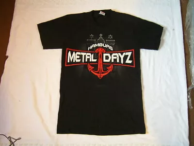 Buy V.A. SAXON, HEAVEN SHALL BURN, DORO... – Old 2012 Hamburg Metal Days Festival T- • 25.86£