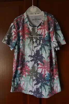 Buy Urban Outlaws T-Shirt/Shorts, Age 7-8yrs, Multicoloured • 5.99£