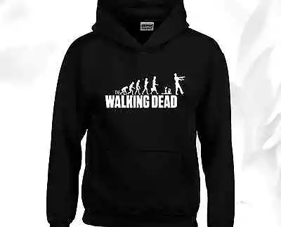 Buy The Walking Dead Hoody Hoodie Unisex Mens Black Daryl Dixon Rick Zombie • 16.99£