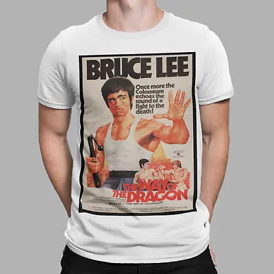 Buy Way Of The Dragon T-Shirt Mens Bruce Lee Martial Arts MMA Gym Unisex Top Movie  • 6.99£