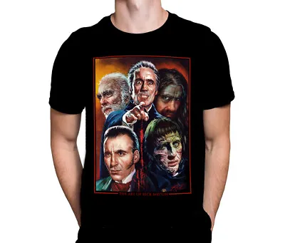 Buy Christopher Lee - Movie Art By Rick Melton - T-Shirt • 21.95£