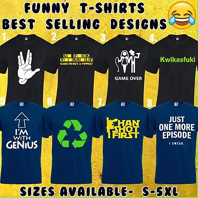 Buy Funny Mens T Shirts Cool Gift Present Idea For Dad Husband Joke Top (d40) • 7.99£