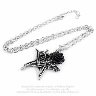 Buy Jewelry - Necklace/Pendant - Gothic - Pewter - RUAH VERED PENTAGRAM • 16.99£