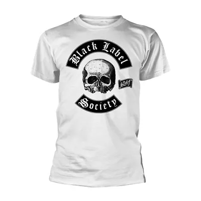 Buy Black Label Society 'Skull Logo' White T Shirt - NEW • 16.99£