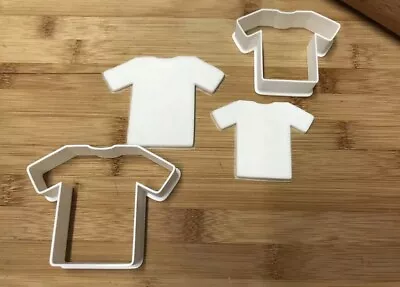 Buy Football/T Shirt Cookie Cutters Set Of 2, Biscuit, Pastry, Fondant, Bread Cutter • 3.60£