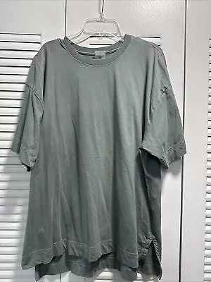 Buy Calia By Carrie Underwood: Olive Green  T-Shirt - Size Medium • 3.95£