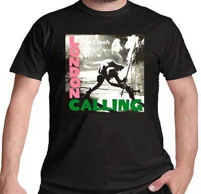 Buy The Clash T Shirt OFFICIAL London Calling Album Cover Art Punk Rock • 15.49£
