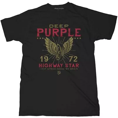 Buy Black Deep Purple Highway Star Official Tee T-Shirt Mens • 15.99£