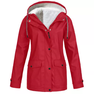 Buy Women Waterproof Rain Ladies Fleece Lined Warm Jacket Winter Coat TOP Outdoor  • 21.99£