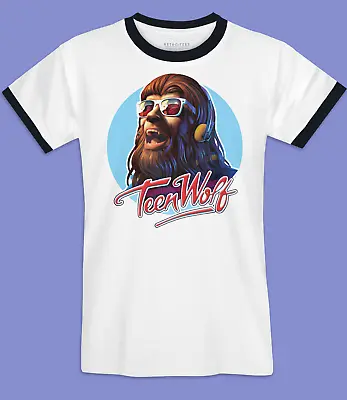 Buy RETRO TEES Mens 80s TEEN WOLF T-shirt XS S M L XL XXL Film Fan Top Holiday Gift • 17.99£