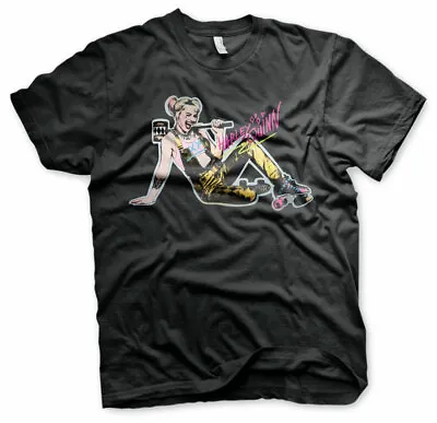 Buy Licensed Birds Of Prey - Harley Quinn Roller Skates Men's T-Shirt S-XXL Sizes • 19.53£