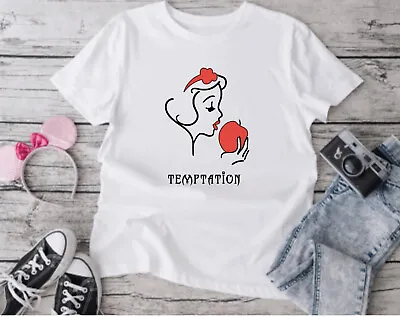 Buy Handmade Disney Inspired Snow White T Shirt All Sizes Available Up To 2XL • 12.95£