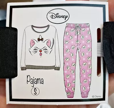 Buy Ladies Disney Marie Cat Pyjamas Set Fleece Very Soft  UK Size 8-22 S-XL • 24.99£