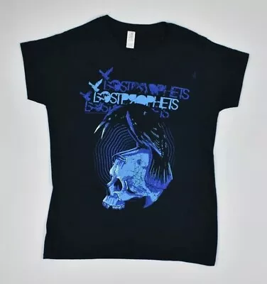 Buy Lost Prophets Band Shirt Size M Black Gildan Tag Graphic Print Stretch • 15.34£