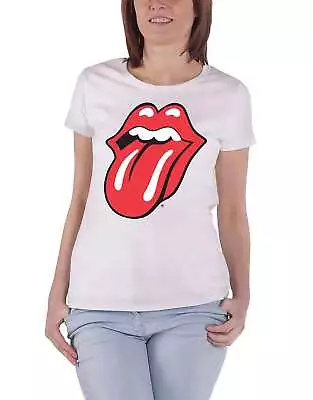 Buy The Rolling Stones Tongue Band Logo Skinny Fit T Shirt • 12.94£