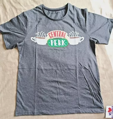 Buy Friends Top T Shirt Central Perk Grey  Brand New Size M • 9.99£