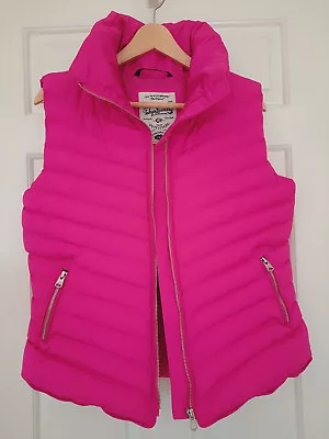 Buy TOKYO LAUNDRY Pink GILET Womens UK12 Jacket Padded Fuschia WORN ONCE Puffer • 23.98£
