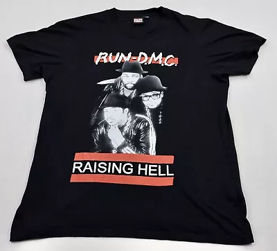 Buy Run DMC Shirt Mens Extra Large Black Raising Hell Hip-Hop Rap Licensed Merch • 21.71£