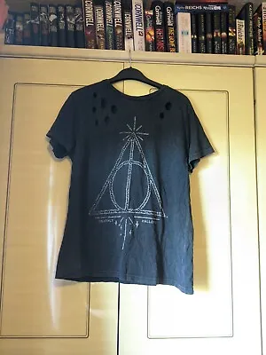 Buy Primark Harry Potter Deathly Hallows Shirt Size 10 • 6.50£