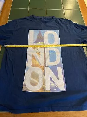 Buy LONDON:Location-Geographical Tshirt :M;Souvenir/memorabilia/statement/aspiration • 1.23£