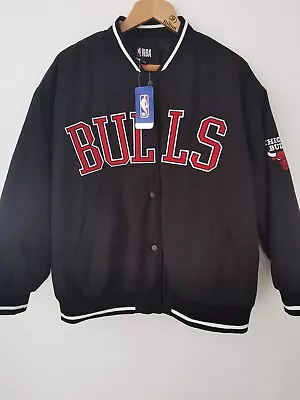 Buy BNWT Primark Chicago Bulls Basketball Bomber Jacket Size Medium UK 12/14 * NEW  • 40£